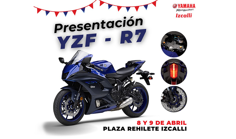 Prueba y tómate la foto con la Yamaha R7