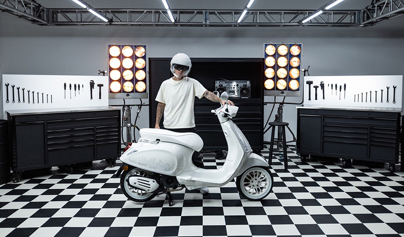 Nueva Vespa by Justin Bieber