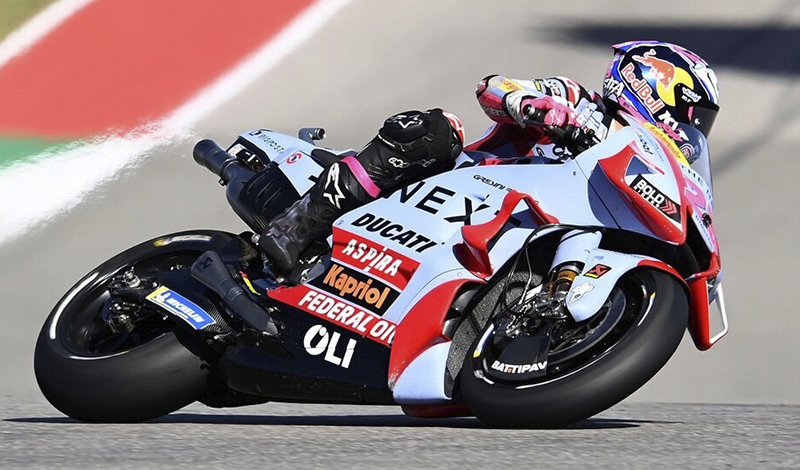 Enea Bastianini logra su segunda victoria en MotoGP y recupera el liderato del Mundial