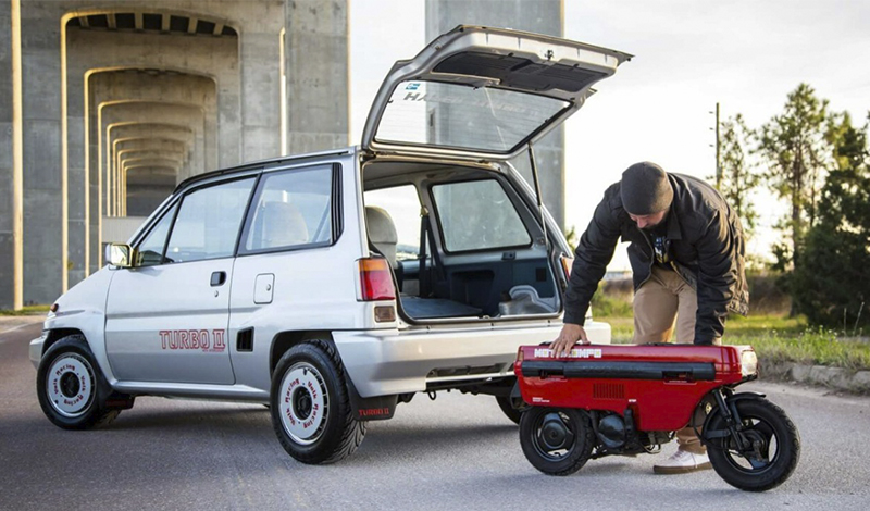 Honda Motocompo: así era la motocicleta mitad scooter y patinete plegable eléctrico