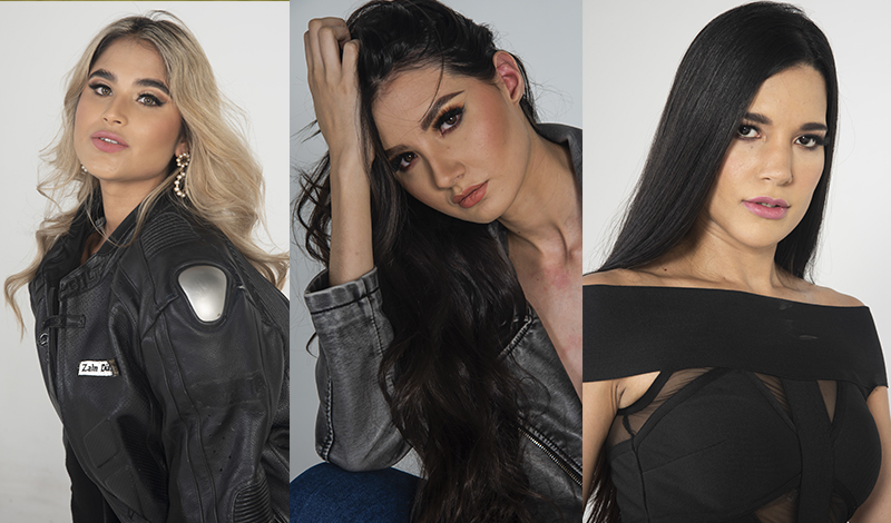 Las pasarelas de MOTO FASHION se engalanarán con la belleza de Oriana, Itzel y Yashenka