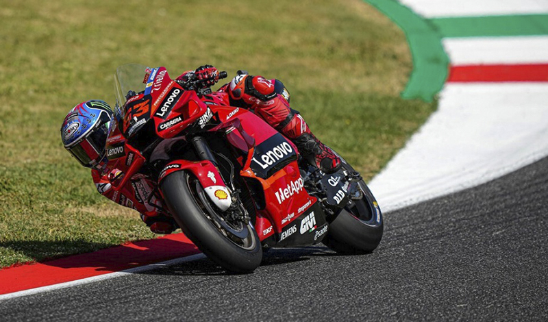 Pecco Bagnaia y Ducati triunfan en el Gran Premio de casa en Mugello