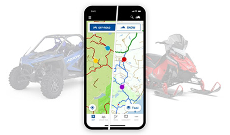 Explorar nuevos senderos y destinos en confianza con el Ride Command Polaris Off Road