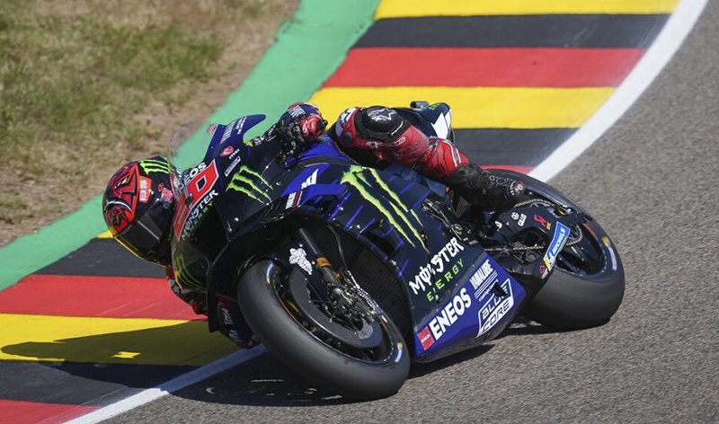 Fabio Quartararo, ganador del Gran Premio de Alemania