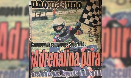 Brenda López, inolvidable ícono femenino del motociclismo
