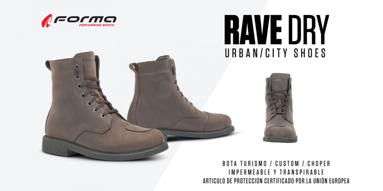 La bota Rave Dry de Forma es la ideal para usar en este temporal de lluvias