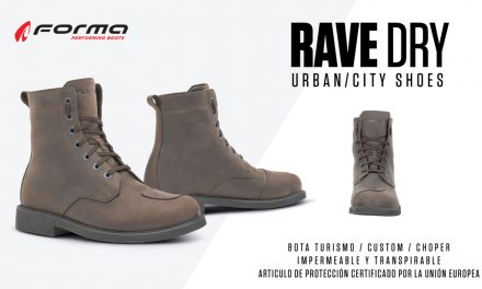 La bota Rave Dry de Forma es la ideal para usar en este temporal de lluvias