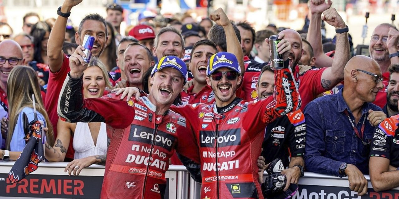Espléndida victoria de Pecco Bagnaia en el GP de Gran Bretaña en Silverstone