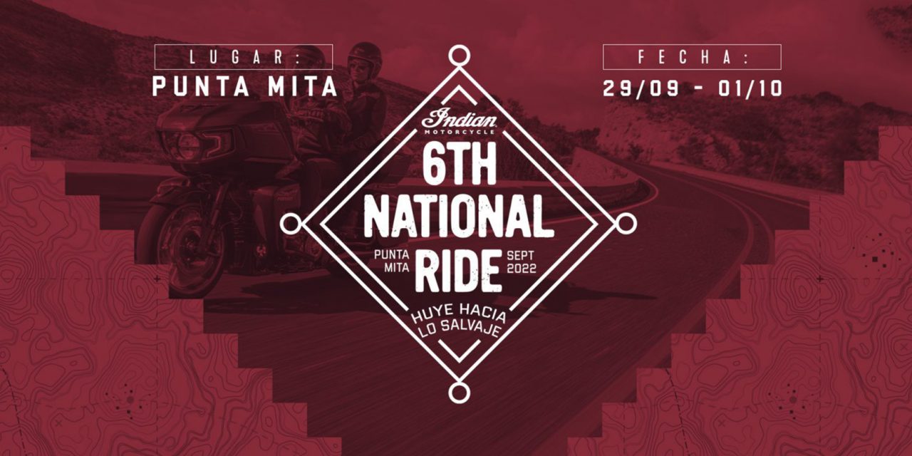 Llegó el pre registro de la 6th Indian National Ride