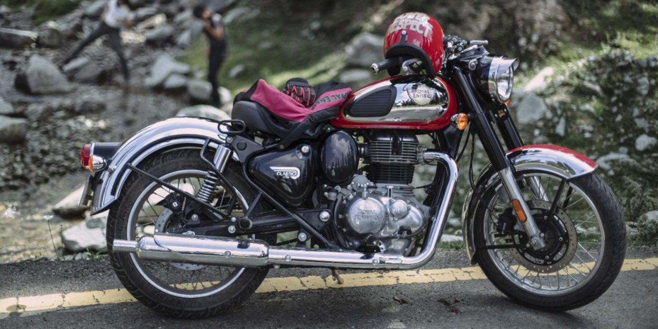 La Royal Enfield Classic 350 REnace