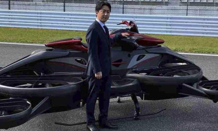 Japón ya ha hecho realidad la moto voladora