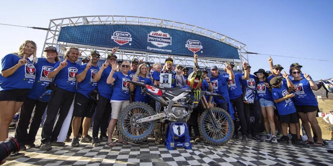 Eli Tomac, ganador absoluto del AMA MOTOCROSS