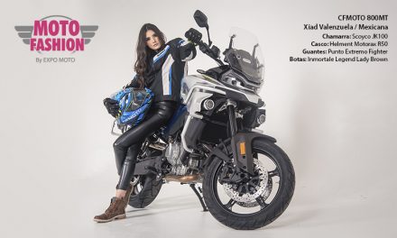 Xiad Valenzuela y la CFMOTO 800MT