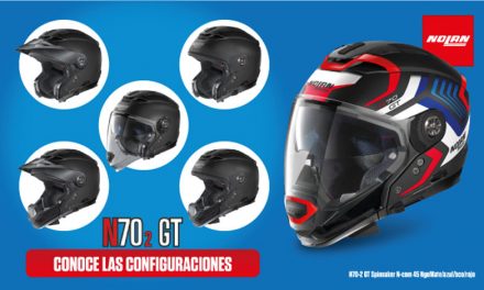 Casco Nolan N70-2GT, configúralo para cualquier camino