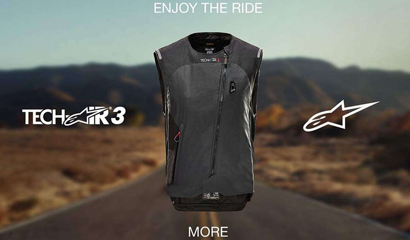 El Alpinestars Tech air 3 podrá salvar tu vida