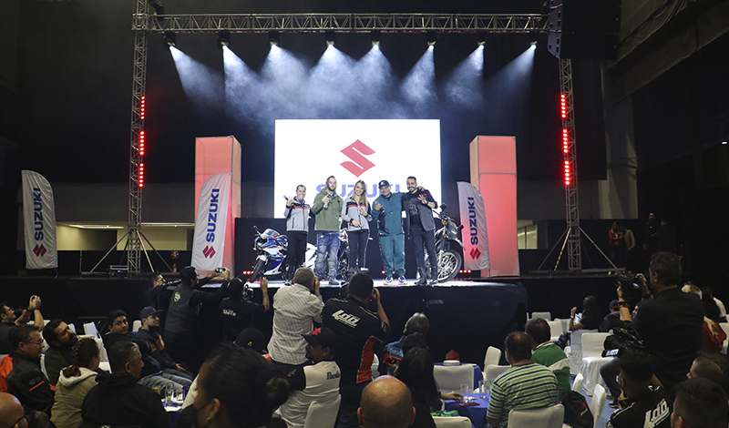 Suzuki con un cóctel espectacular en Expo Moto