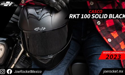 Casco RKT 100 SOLID BLACK de Joe Rocket