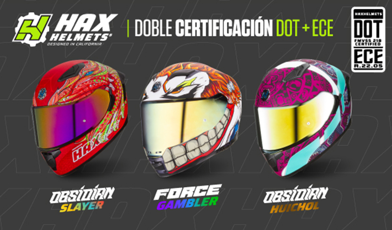 Rueda seguro con cascos HAX