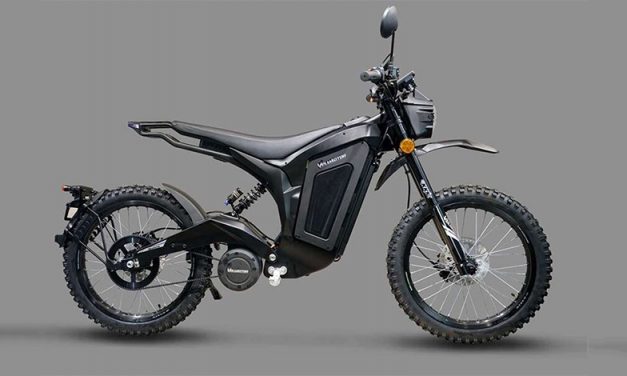 Velimotor VMX 08, una enduro eléctrica de 50 kilos