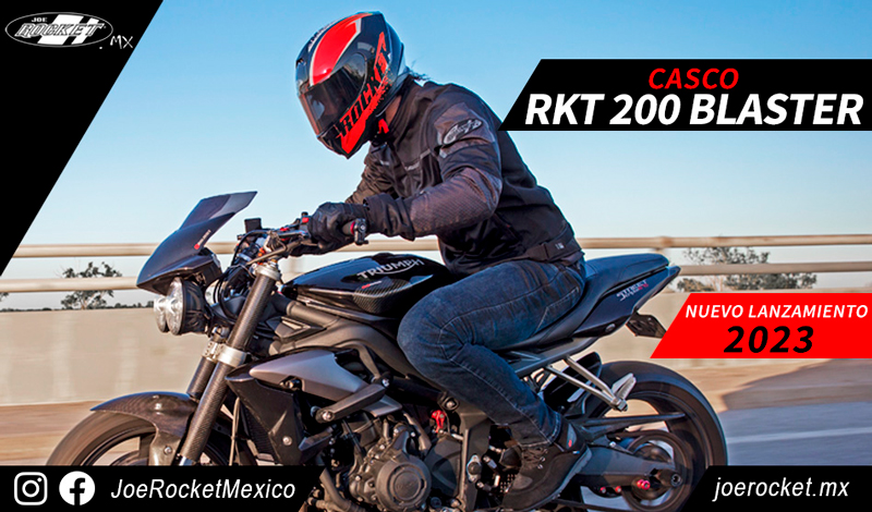 Nuevo lanzamiento casco RKT 200 Blaster de Joe Rocket
