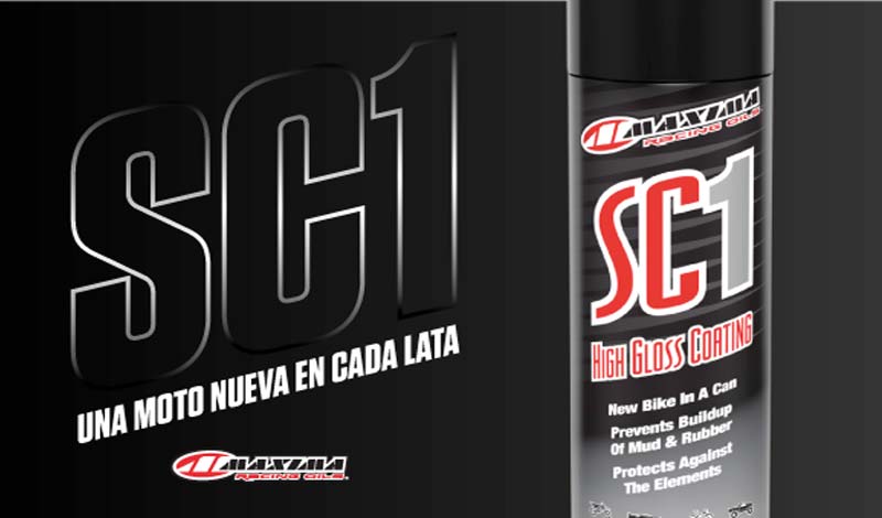 El SC1 es ideal para restaurar el brillo de fábrica de tu moto