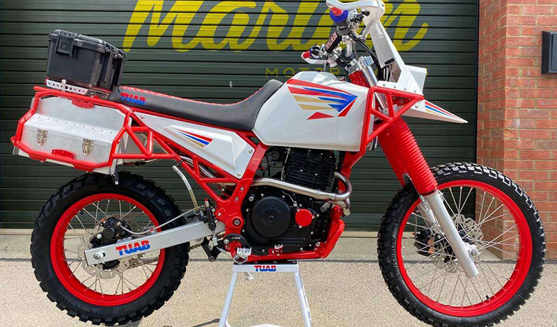 La Honda Dominator que resiste a cualquier adversidad