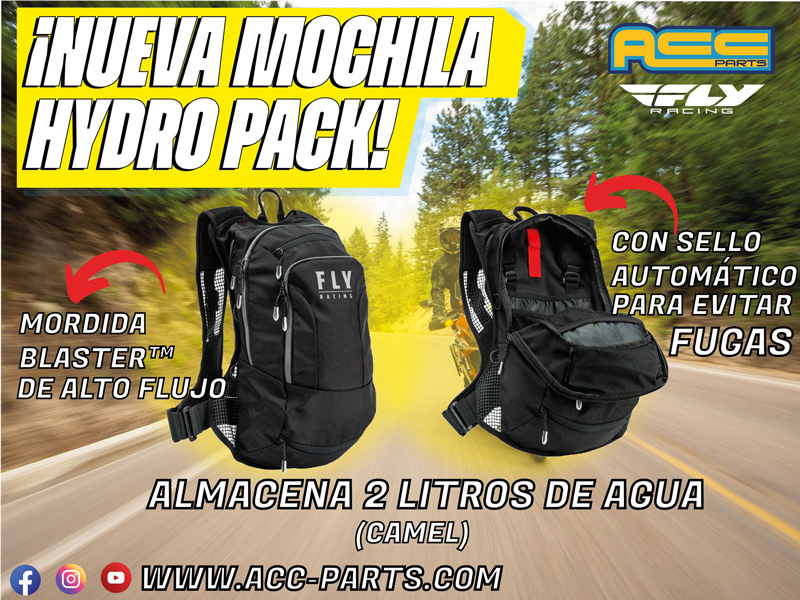 Mochila HYDRO PACK en ACC PARTS
