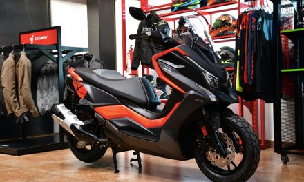 Llega a México la nueva DTX 350 de KYMCO