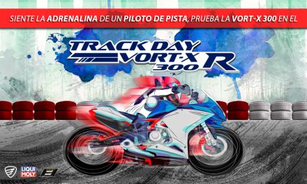 Siente la adrenalina de un piloto de pista,  prueba la Vort-X 300R en el Trackday ITALIKA