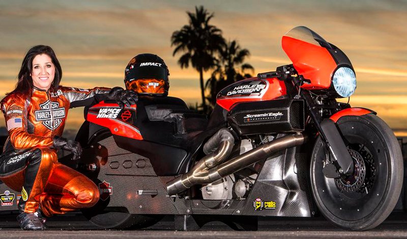 Una de las mujeres más veloces del mundo, Angelle Sampey