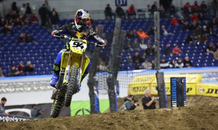 Ken Roczen, ganador del AMA Supercross de Indianápolis 2023