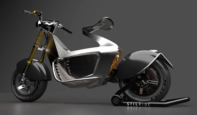 Conoce la Stilride SUS1, una moto eléctrica de origami