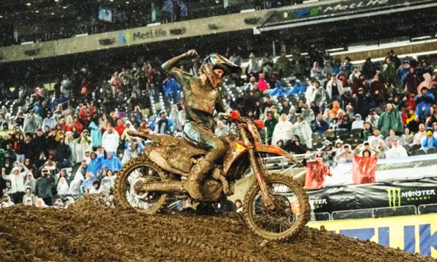 Justin Barcia, ganador del Supercross de East Rutherford 2023