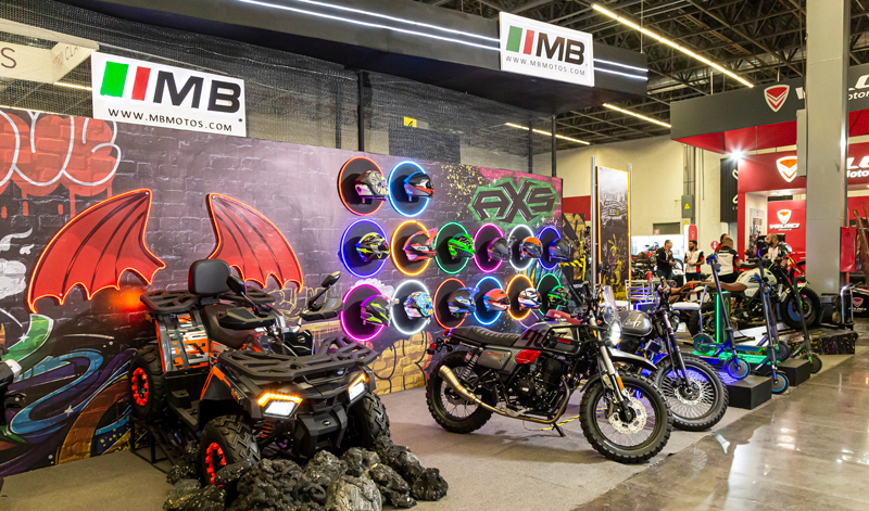MB Motos, patrocinador de Moto Fashion, presente en Expo Moto GDL