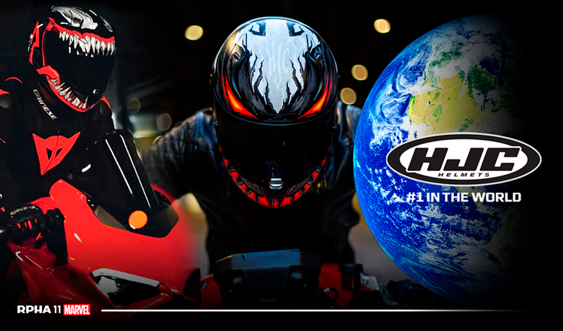 ¿Imáginas un casco con diseño de Marvel, DC o Red Bull?