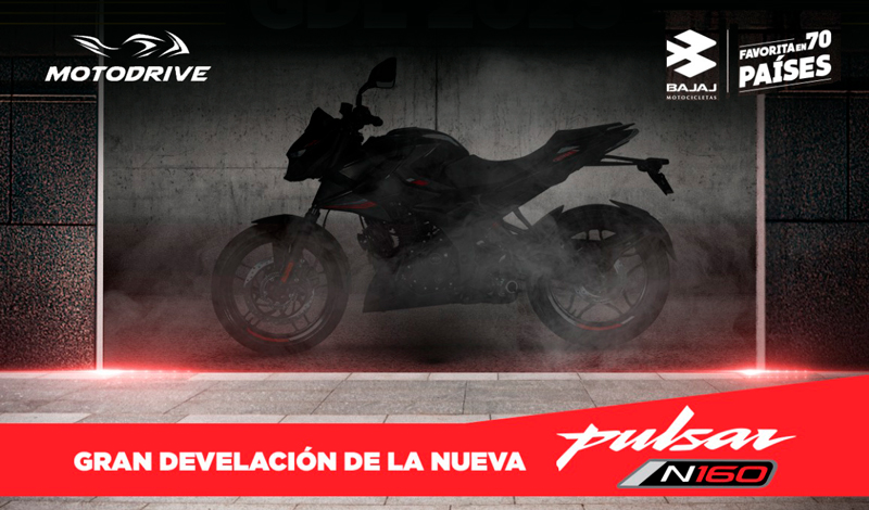 Bajaj develará la nueva Pulsar N160 en Expo Moto GDL