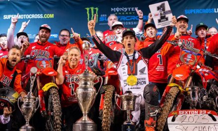 Chase Sexton, ganador absoluto del Campeonato Mundial de AMA SUPERCROSS