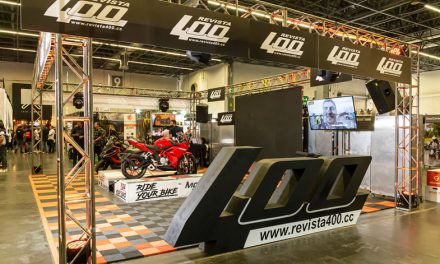 Así lució Revista 400 en Expo Moto GDL