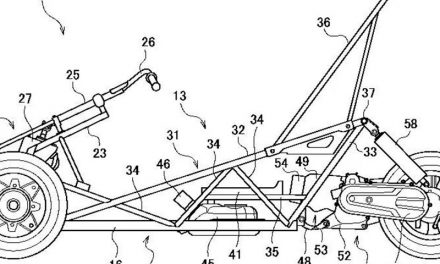 Suzuki patenta un moto-kart de tres ruedas