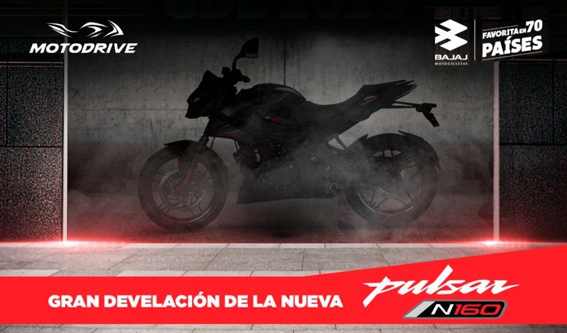 Bajaj develará la nueva Pulsar N160 en Expo Moto GDL