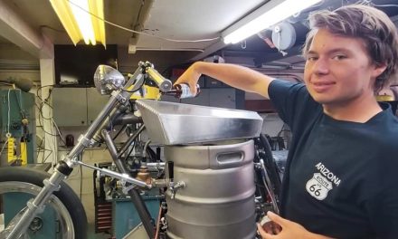 La moto y la cerveza sí se llevan