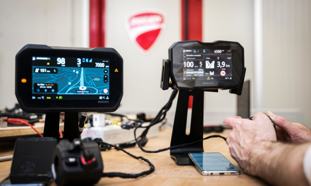 Innovación electrónica, el estilo Ducati