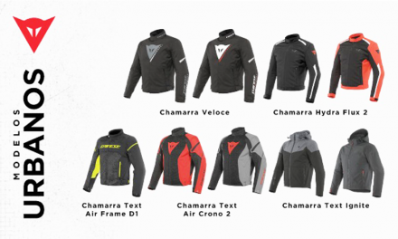 La generación de chamarras urbanas DAINESE se encuentran ya disponibles en México