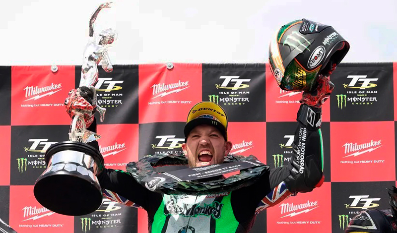 Peter Hickman, campeón del Tourist Trophy en la Isla de Man 2023