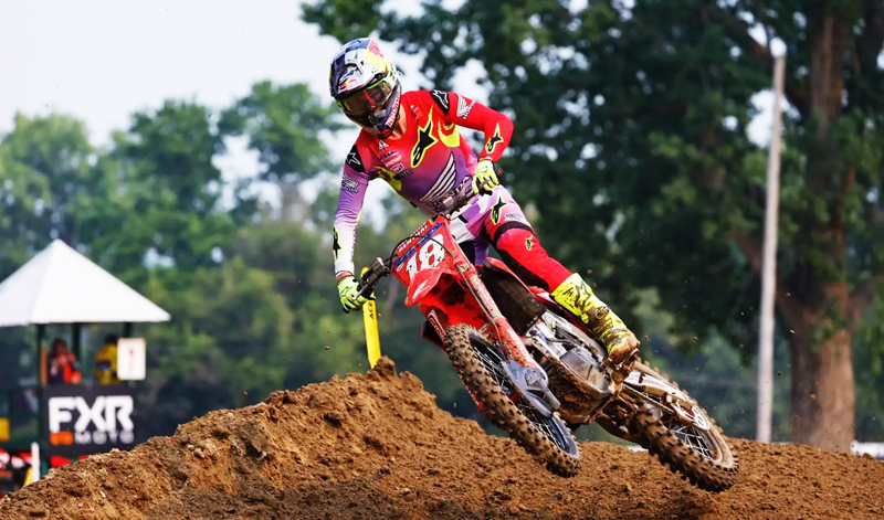 Jett Lawrence, ganador de la séptima ronda del Campeonato Mundial de Motocross
