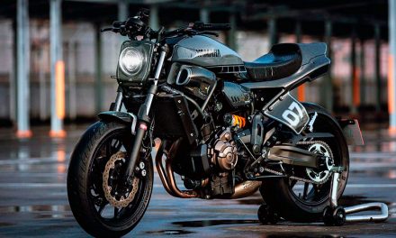 Yamaha XSR700 Tyrant, inspirada en el lema “The Dark Side of Japan”