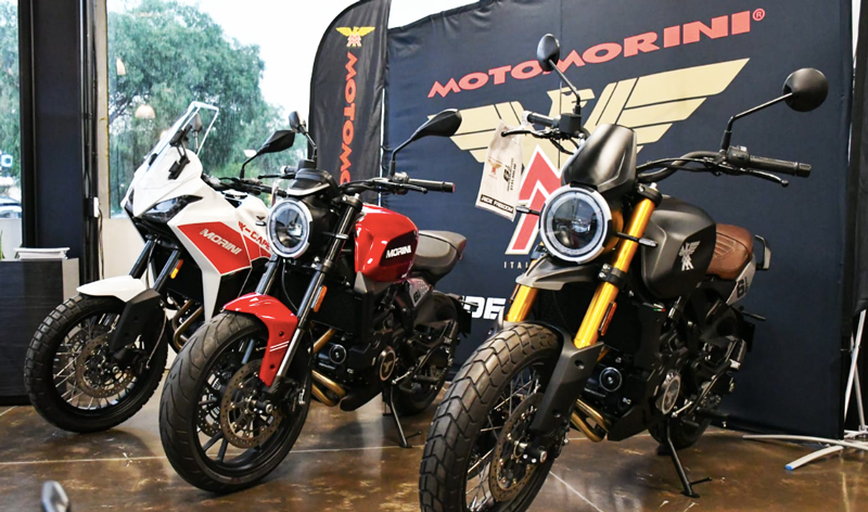 Presentación dee Moto Morini y Fantic en Cd. Satélite