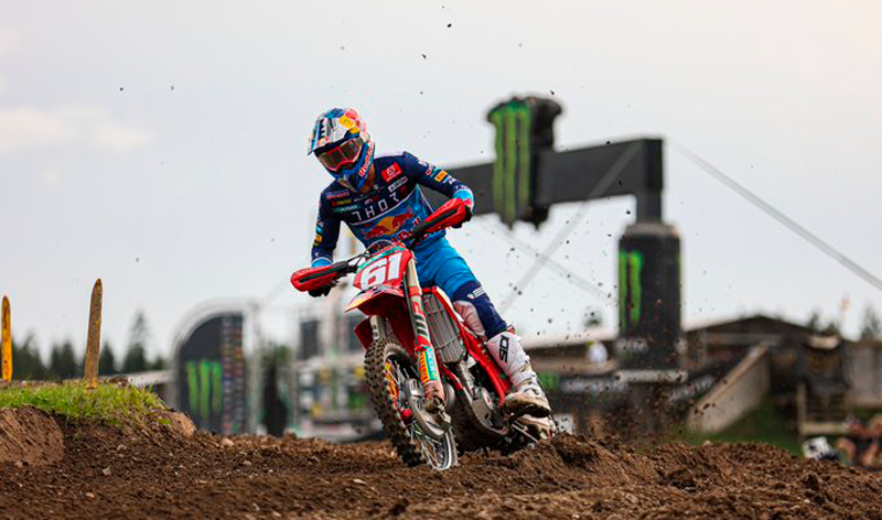 Jorge Prado se mantiene fuerte en el MXGP de Suecia 2023