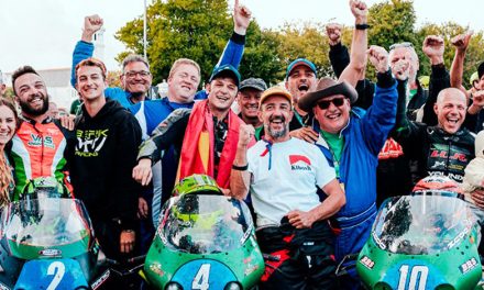 Víctor López se convierte en el primer español en ganar en la Isla de Man