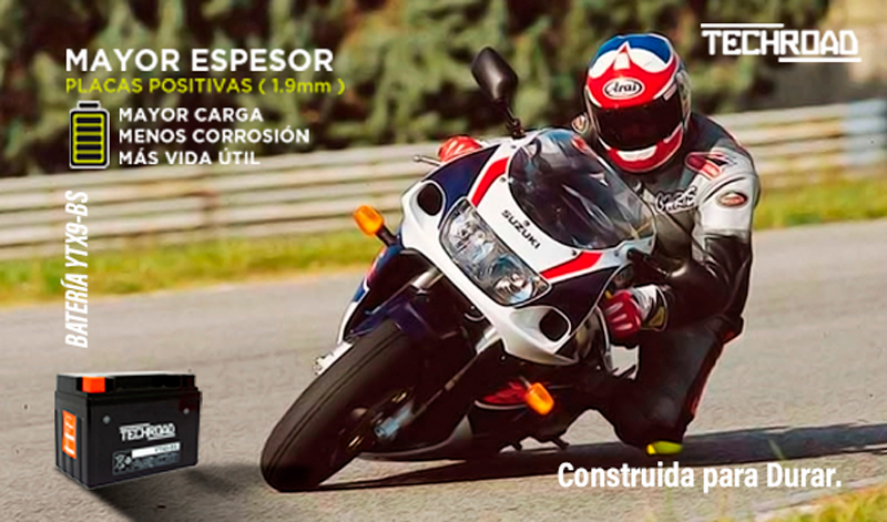 TECHROAD, construida para rodar